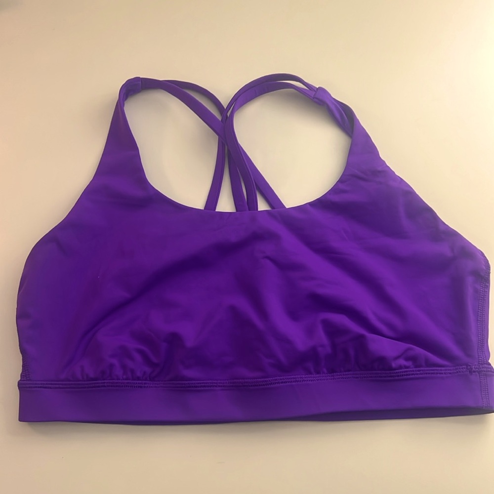 lululemon athletica Vibrant Purple Sports Bra 12 - Picture 5 of 5